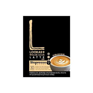 ��z�t�����`�J�t�F LOOKAS 9 LATTE COFFEE 447g (14.9�{×30�{) Namyang French Cafe LOOKAS 9 LATTE COFFEE 447g (14.9 x 30 sticks)