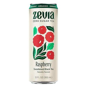 ZEVIA �I�[�K�j�b�N�������Y�x���[�g���A12 FZ ZEVIA Organic Sweetened Raspberry Black Tea, 12 FZ