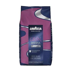 ??? ?? ???? ??? ?? ?? ?? ??? 2.2??? ? Lavazza Gran Riserva Filtro Whole Bean Coffee Dark Roast 2.2LB Bag, 100% Natural Arabica, Authentic Italian, Cocoa and Caramel aromatic notes