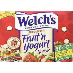 Welch's Strawberry Fruit'n Yogurt Snacks 8 Pouches