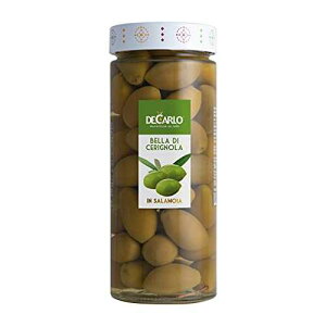 DeCarlo Bella di Cerignola �I���[�u - 20 �I���X De Carlo DeCarlo Bella di Cerignola Olives - 20 ozs.