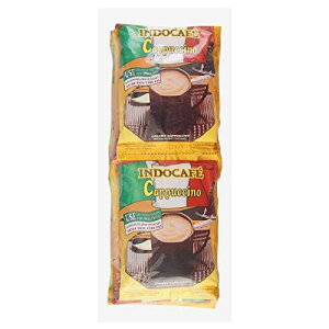 �C���h�J�t�F �J�v�`�[�m �C���X�^���g �R�[�q�[ 25 �O���� (10 ��) Indocafe Cappuccino Instant Coffee 25 Gram, (10 Sachet)