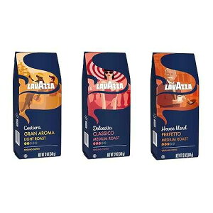 ??? ?? ?? ????? ??: ???? 12?? ?, ????? 12?? ?, ???? 12?? ? Lavazza Ground Coffee Selection: Classico, Granaroma, Perfetto (3 x 12 oz Bags)