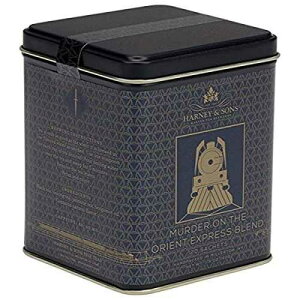 �n�[�j�[�Ƒ��q�̃I���G���g�}�s�E�l�����A�g���A1.4�I���X Harney & Sons Harney and Sons Murder on the Orient Express, Black Tea, 1.4 Ounce