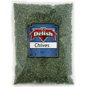 �����`���C�u �I�[���i�`�������A�f���b�V�� 2 �I���X �o�b�O It's Delish Dried Chives All Natural by Its Delish 2 Oz Bag