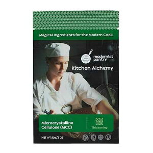 Modernist Pantry Pure Microcrystalline Cellulose (MCC) Powder Non-GMO Gluten-Free Vegan OU Kosher Certified - 50g/2oz