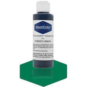 Americolor �\�t�g�W�F���y�[�X�g�H�p�F�f�A4.5�I���X�A�t�H���X�g�O���[�� Americolor Soft Gel Paste Food Color, 4.5-Ounce, Forest Green