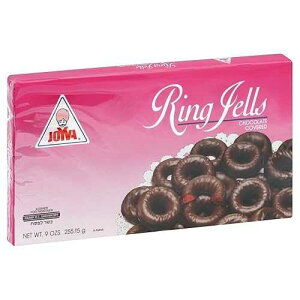 Joyva �`���R���[�g�ŕ���ꂽ���Y�x���[ �[���[ �����O 9 �I���X Joyva Raspberry Ring Jells, 9 oz