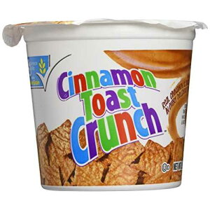 Advantus General Mills Cinnamon Toast Crunch Cereal Breakfast Cups, Cinnamon Sugar, 2 Oz., 6/Box (13897)