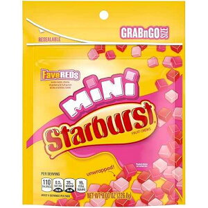 ????? ????? ?? ?? ? ??, 8?? (8?) STARBURST Fruit Chews Candy - FaveREDS Minis, 8oz (Pack of 8) - Delicious STARBURST, Bulk Mini Candy, Bulk Box