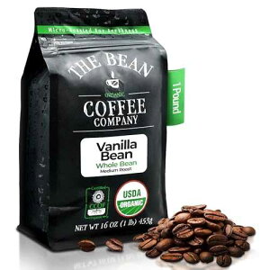 ? ? ??? ?? ??? ??? ?, ??? ???, ?? ??, 16?? ? ??? ??? ?? ?? The Bean Coffee Company The Bean Organic Coffee Company Vanilla Bean, Medium Roast, Whole Bean Coffee, 16-Ounce Bag