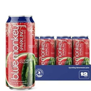 ?? ?? ???? ?? ?? - ?? ?? ??, ???, ? ???, ???, ?? ?? - ??? ?? ???? ?? ?? - 11.2?? (330????) 12? ? Blue Monkey Sparkling Watermelon Juice - Real Fruit Juice, No