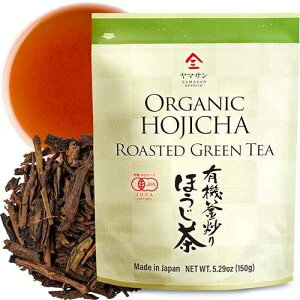 ??? ?? ?? ???, ?? ??, ????, JAS ??? ??, ???, 150g ? YAMASAN KYOTO UJI Hojicha Tea, Roasted green Tea, Low caffeine, JAS Certified Organic, Japanese Tea, 150g Bag