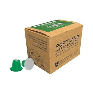 portland roasting Portland Coffee Roasters, (Medium) Espresso Pods, Organic, Fair Trade, 30 count