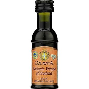 Colavita Mini Sizes - Balsamic Vinegar, Pack of 80 (25ml each, .85oz) Plastic Bottles