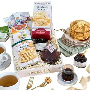 �j���[�C���O�����h �u���b�N�t�@�[�X�g �M�t�g �o�X�P�b�g �N���V�b�N GourmetGiftBaskets.com New England Breakfast Gift Basket Classic