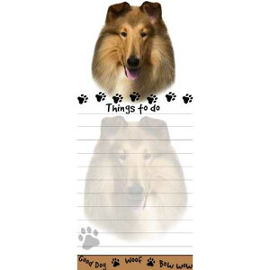 �uCollie Magnetic List Pads�v���j�[�N�Ȍ`�̕tⳃp�b�h�̃T�C�Y��8.5×3.5�C���`�ł��B E&S Pets Collie Magnetic List Pads Uniquely Shaped Sticky Notepad Measures 8.5 by 3.5 Inches