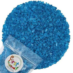 FirstChoiceCandy Rock �L�����f�B �N���X�^�� 2 �|���h �o���N�o�b�O (�u���[ ���Y�x���[) FirstChoiceCandy Rock Candy Crystals 2 Pound Bulk Bag (Blue Raspberry)