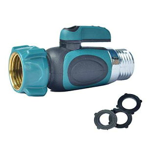 Kihappy �K�[�f���z�[�X���Ւf�o���u�ɐڑ����A�O���̐��ɗD�����֌����� - �l�ԍH�w�Ɋ�Â����������Ƒϋv�������� Kihappy Garden Hose to Shut Off Valve Connect Outside Spigot Friendly Faucet Extension - Ergonomi
