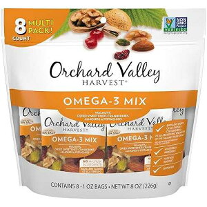 28?? (8?), ???-3 ??, ??? ?? ???? ???-3 ??, 28?? ?? (8?), ??, ????, ???, ?????, ??? ??, ? GMO, ?? ?? ?? Orchard Valley Harvest Omega-3 Mix, 1 Ounce Bags (Pa