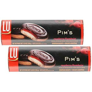 LU ���[���s�A�� �r�X�P�b�g �s���Y ���Y�x���[ �r�X�P�b�g�A5.29 �I���X (2 �p�b�N) LU European Biscuits Pim's LU European Biscuits Pims Raspberry Biscuit, 5.29 oz (Pack of 2)