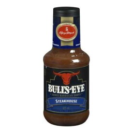BULL'S EYE ステーキハウス フレーバー、425ml/14oz、(カナダ輸入) Bullseye BULL'S EYE Steakhouse Flavour, 425ml/14oz, (Imported from Canada)