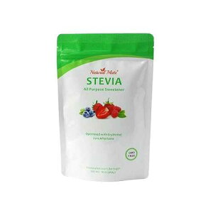 Natural Mate Zero Calorie Sweetener - Organic Stevia Granular Powder Blended with Erythritol - 2:1 Sugar Replacement for Keto, Paleo, Low GI ? (1Lb/16OZ, Pack of 5)