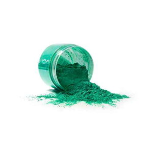42g/1.5oz �W�����O�� �O���[�� �}�C�J �p�E�_�[�痿 (�G�|�L�V�A���W���A�Ό��A�v���X�e�B�f�B�b�v) �u���b�N �_�C�������h�痿 42g/1.5oz Jungle Green Mica Powder Pigment (Epoxy,Resin,Soap,Plastidip) BLACK DIAMON