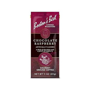 Bostons Best Boston s Best Gourmet Ground Coffee Chocolate Raspberry Flavored Coffee Medium Roast 11 oz