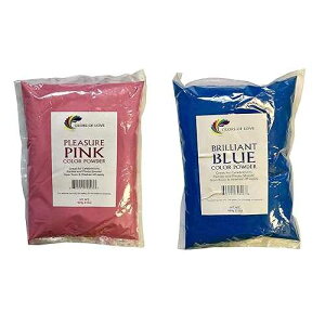 Colors of Love Pink & Blue Combo Pack - 15 Oz each! Holi Color Powder