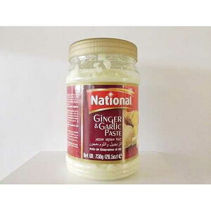 �i�V���i�� �W���W���[���K�[���b�N�y�[�X�g - 750�O����×2�p�b�N National Spices National Ginger & Garlic Paste - 750 Grams X 2 Pack
