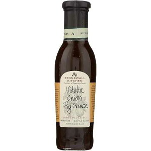 Stonewall Kitchen Vidalia Onion Fig Sauce, 11 Ounces (Pack of 2)