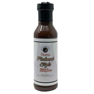 June Moon Spice Company Premium | PIEDMONT/LEXINGTON Style BBQ Sauce | Fat Free | Saturated Fat Free | Cholesterol Free | Crafted in Small Batches | 12 fl. oz. Flavor Lock Bottle