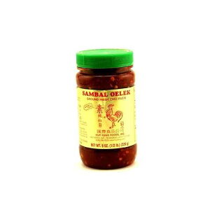 �z�C�t�H�� �T���o�� �I�G���b�N �O���E���h �`�� �y�[�X�g - 8 �I���X x 2 �{�g�� Huy Fong Sambal Oelek Ground Chili Paste - 8 oz x 2 bottles