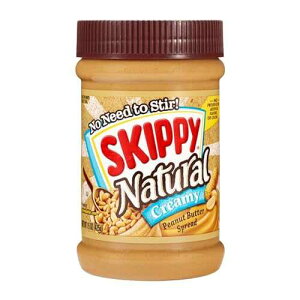 �X�L�b�s�[ �i�`������ �s�[�i�b�c �o�^�[�A�N���[�~�[�A15 �I���X Skippy Natural Peanut Butter, Creamy, 15 oz