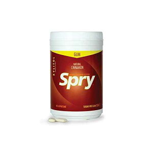 Spry Fresh Natural Xylitol Chewing Gum Dental Defense System - Aspartame-Free, Sugar-Free, Non-GMO, Gluten-Free (Cinnamon, 550 Count - Pack of 1)
