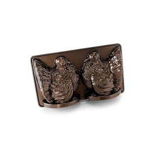 Nordic Ware 3-D Turkey Baking Pan, Bronze