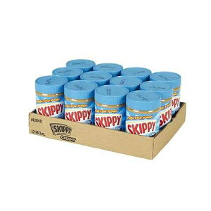 SKIPPY Peanut Butter, Creamy, 7 g protein per serving, 16.3 Ounce (Pack of 12)