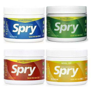 ???? ??? ?? ???? ??? ?? ?? ??? ???? ??? ??? ? (????? ?, 100?? - 5? ?) Spry Fresh Natural Xylitol Chewing Gum Dental Defense System - Aspartame-Free, Sugar-Free, Non-GMO, Glut