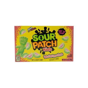 Sour Patch Kids Candy Watermelon, 3.5-Ounce Box(Pack of 12)(Packaging May Vary)