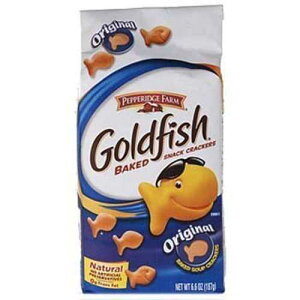 Pepperidge Farm Goldfish Original Baked Snack Crackers 6.6 oz (Pack of 6)
