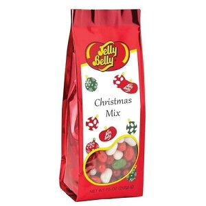 Jelly Belly �N���X�}�X �~�b�N�X - 7.5 �I���X�̃M�t�g�o�b�O - �{���A�����A�Y�n���� Jelly Belly Christmas Mix - 7.5 oz Gift Bag - Genuine, Official, Straight from the Source