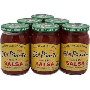 �G�� �s���g �}�C���h �T���T�A16 �I���X (6 �p�b�N) El Pinto Mild Salsa, 16 Ounce (Pack of 6)