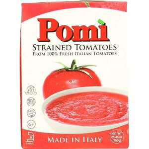 �|�~ �������C�^���A���g�}�g 26 �I���X (12 �p�b�N) Pomi Strained Italian Tomatoes 26 Oz (Pack of 12)