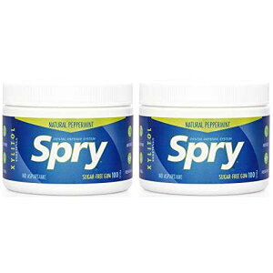 ???? ??? ?? ???? ??? ?? ?? ??? ???? ??? ??? ? (????, 100?? - 2? ?) Spry Fresh Natural Xylitol Chewing Gum Dental Defense System - Aspartame-Free, Sugar-Free, Non-GMO, Gluten-Fre