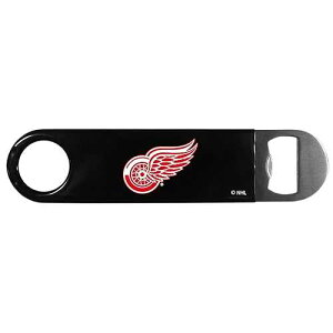 NHL Siskiyou �X�|�[�c �t�@�� �V���b�v �f�g���C�g ���b�h �E�B���O�X �����O�l�b�N �{�g�� �I�[�v�i�[ �t���[�T�C�Y �u���b�N NHL Siskiyou Sports Fan Shop Detroit Red Wings Long Neck Bottle Opener One Size Black