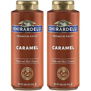 482g (2? ?), ???, ???? ??? ? ?? 453.6g ??? ? (2? ?) Ghirardelli Caramel Flavored Sauce 16 oz. Squeeze Bottle (Pack of 2)