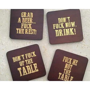 �G�b�`�Ŋy�����R�[�X�^�[ (4���Z�b�g) Granisand Naughty & Fun Coasters (Set of 4)