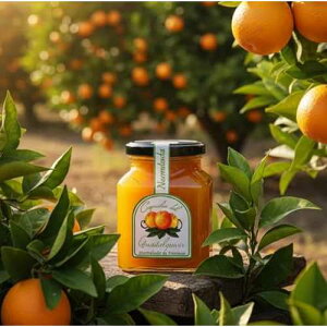 Caprichos del Guadalquivir, Set of 2 Jars, Cadenera Orange Marmalade from Fresh Oranges, Imported from Spain, 11.5 Oz Each Y