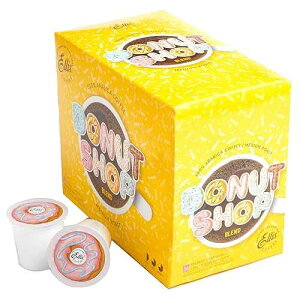 Ellis Coffee - Donut Shop - Medium Roast - Single Serve Coffee Pods - 24 Coffee Pods